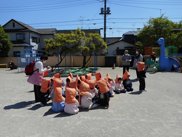 避難訓練（地震）